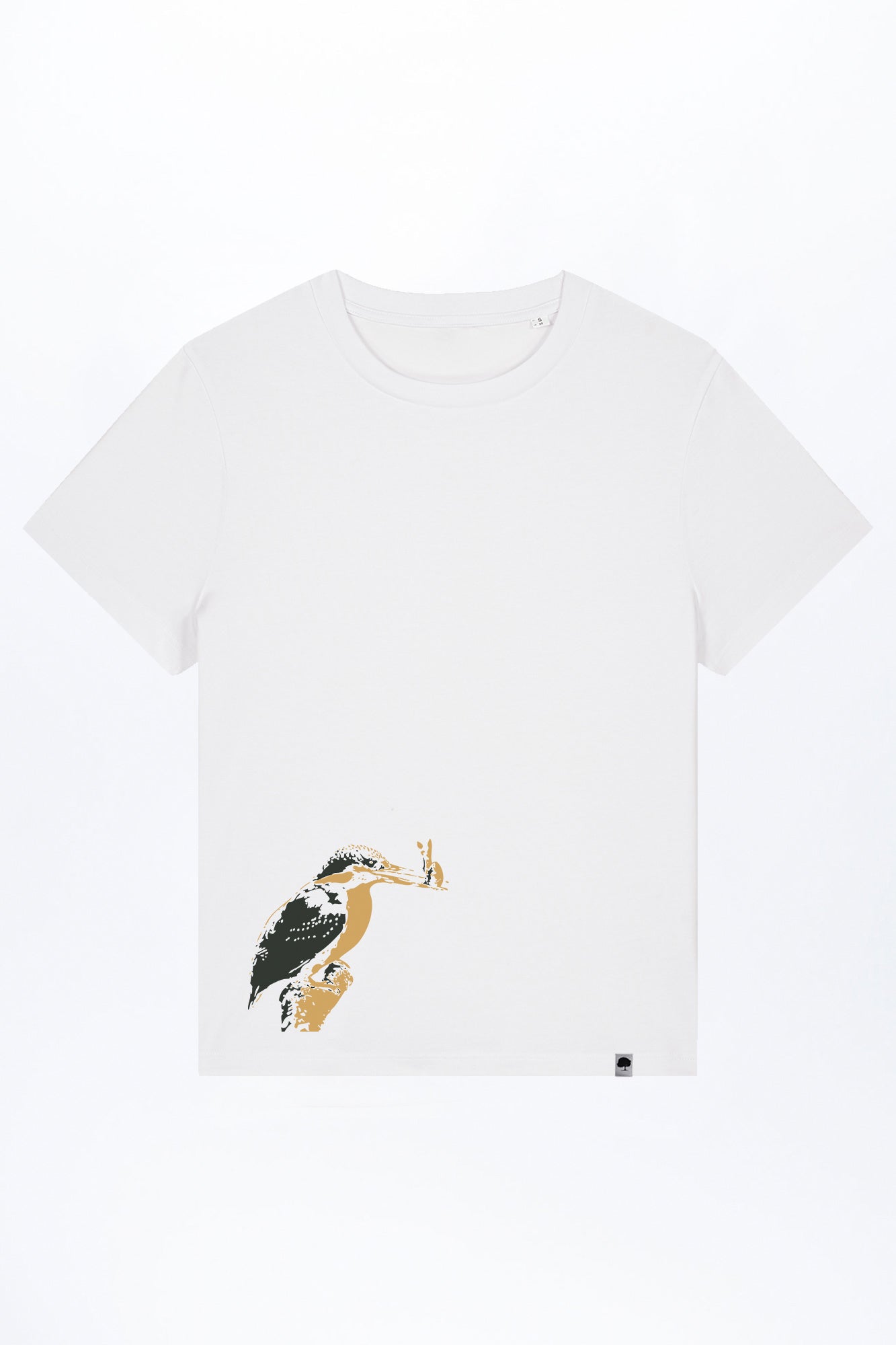 W-STTW172-Basic-T-Shirt-aus-Bio-Baumwolle-Bedrucktes-Design-CASSIMA-Eisvolge-White