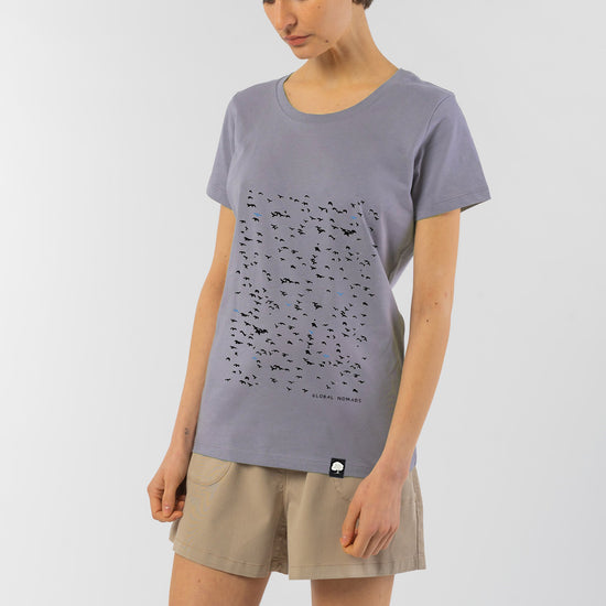 W-STTW172-Basic-T-Shirt-aus-Bio-Baumwolle-Bedrucktes-Design-CASSIMA-Flying-Birds-Lavender-Model