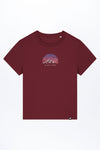 W-STTW172-Basic-T-Shirt-aus-Bio-Baumwolle-Bedrucktes-Design-CASSIMA-Global-Spirit-Burgundy