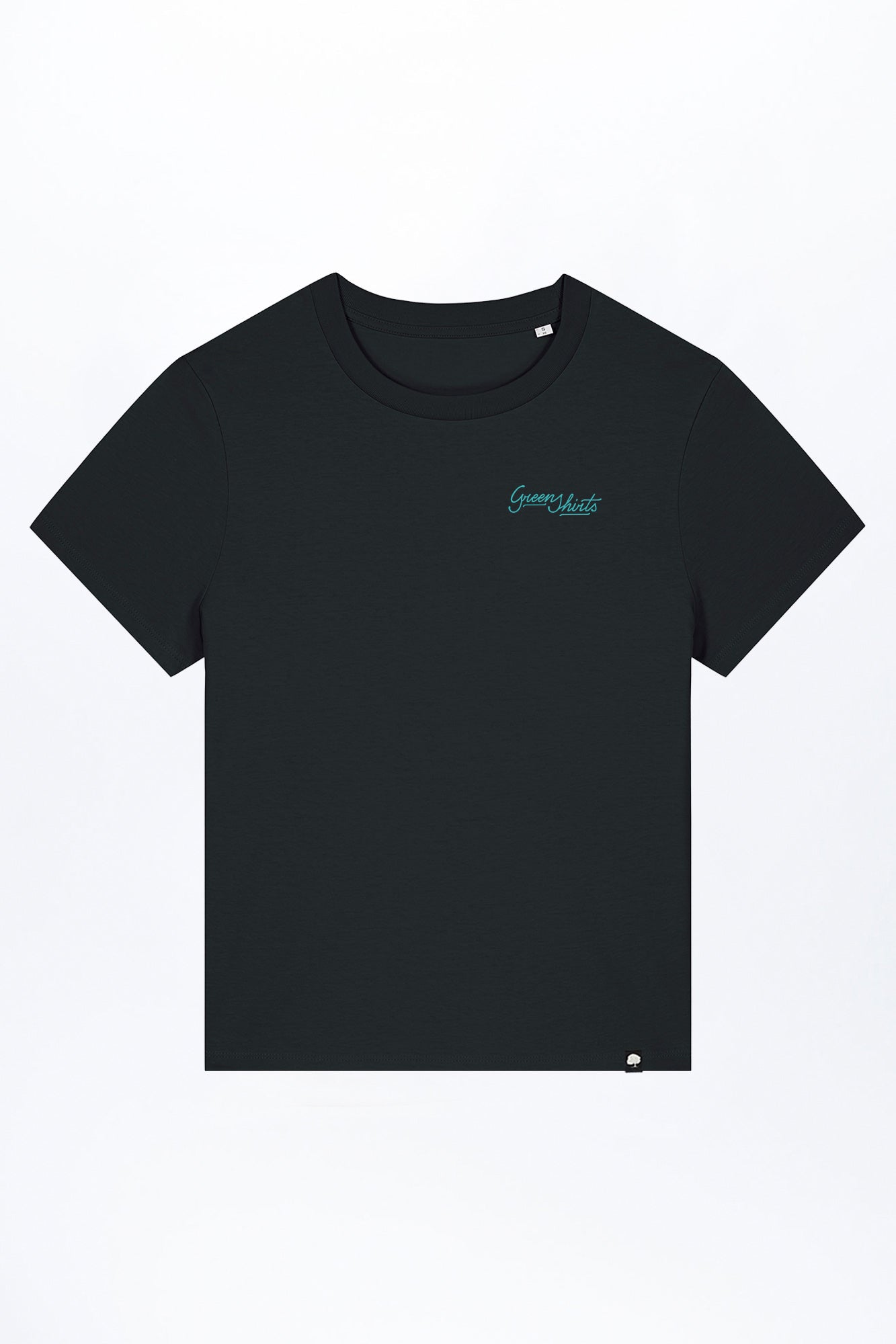 W-STTW172-Basic-T-Shirt-aus-Bio-Baumwolle-Bedrucktes-Design-CASSIMA-Green-Shirts-Black2
