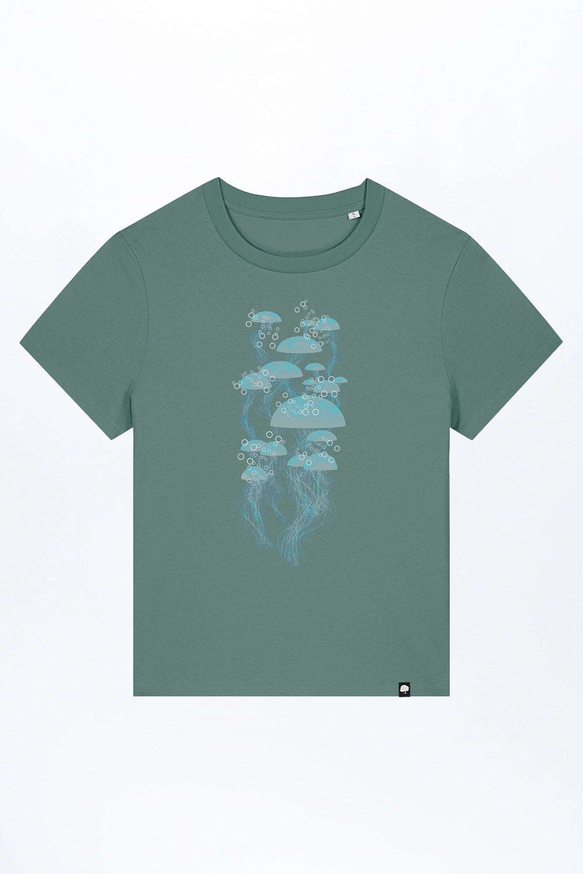 W-STTW172-Basic-T-Shirt-aus-Bio-Baumwolle-Bedrucktes-Design-CASSIMA-Jelly-Green-Bay