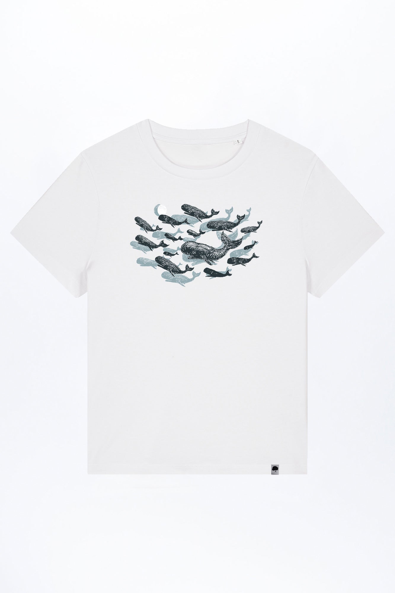W-STTW172-Basic-T-Shirt-aus-Bio-Baumwolle-Bedrucktes-Design-CASSIMA-Leviathan-White