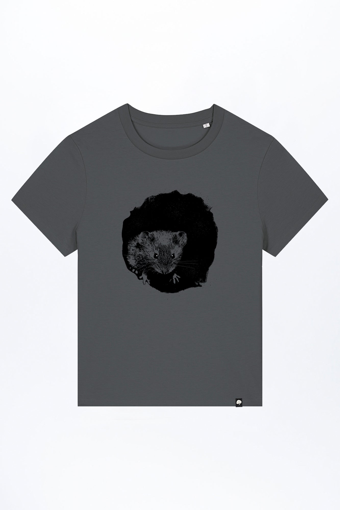 W-STTW172-Basic-T-Shirt-aus-Bio-Baumwolle-Bedrucktes-Design-CASSIMA-Mousie-Anthracite