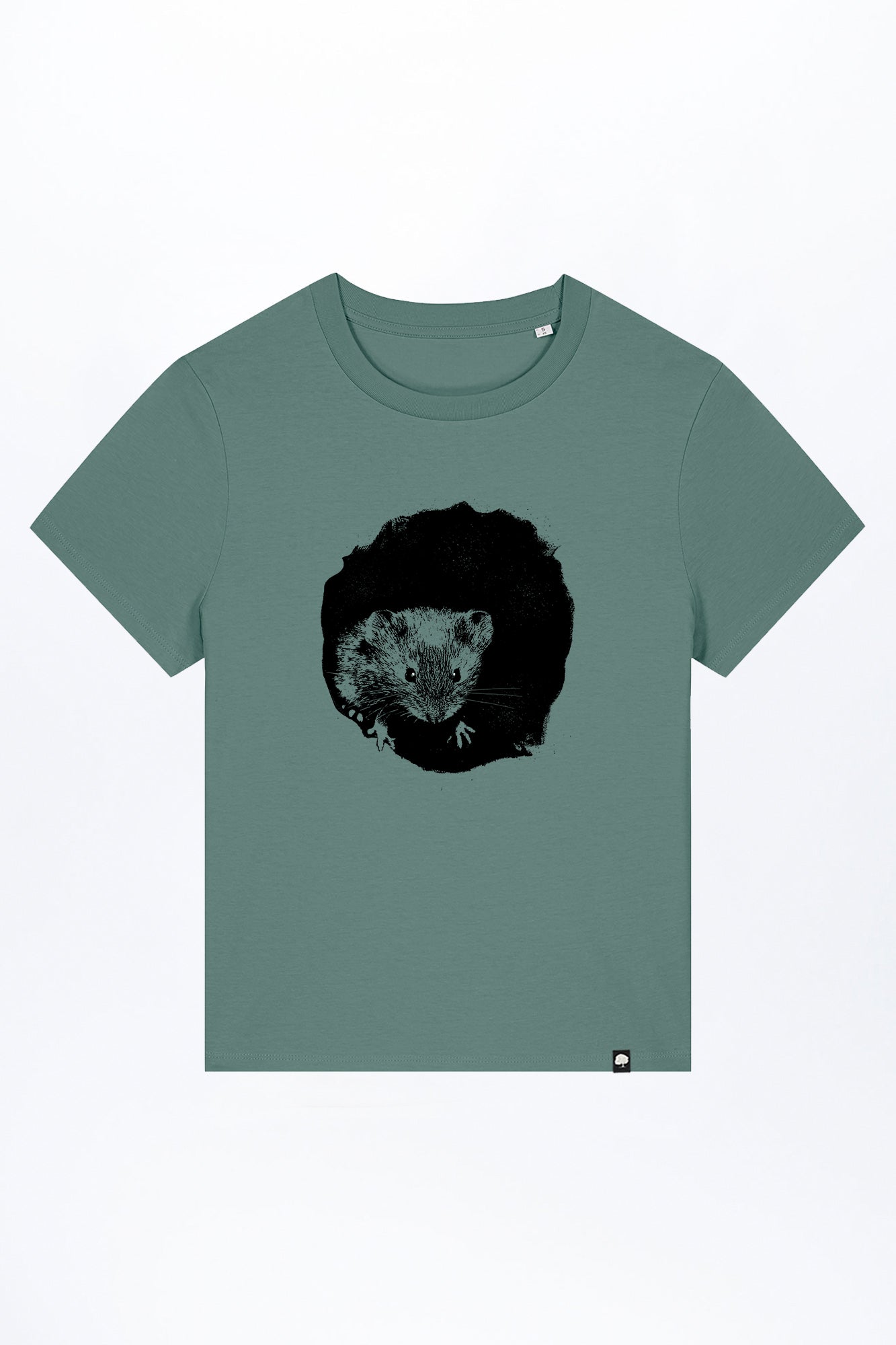 W-STTW172-Basic-T-Shirt-aus-Bio-Baumwolle-Bedrucktes-Design-CASSIMA-Mousie-Green-Bay