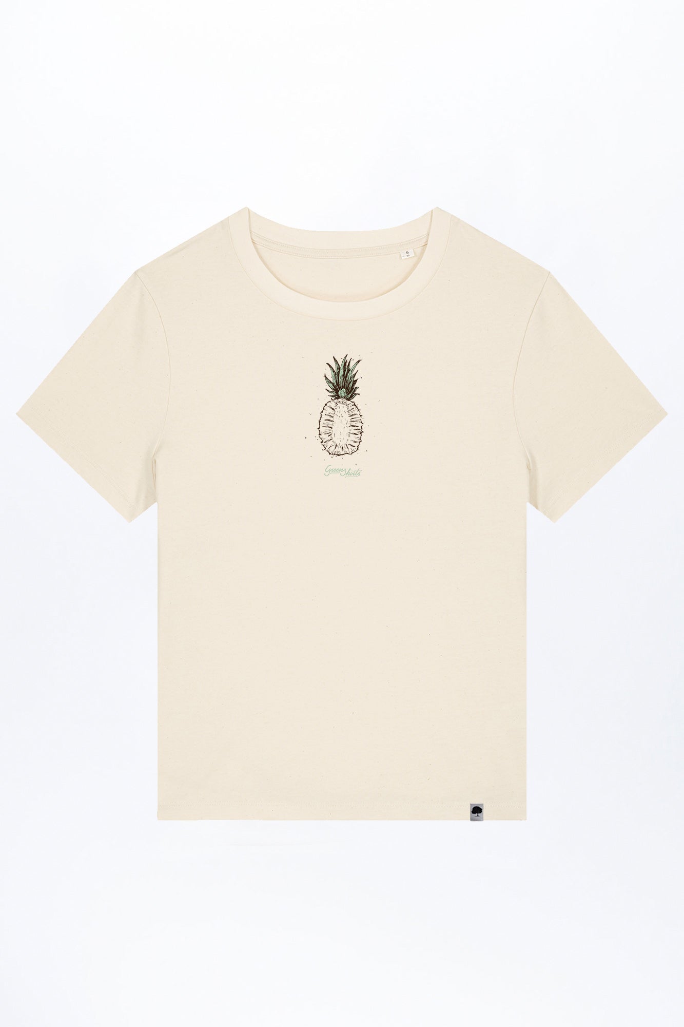 W-STTW172-Basic-T-Shirt-aus-Bio-Baumwolle-Bedrucktes-Design-CASSIMA-Pinetree-Natural-Raw