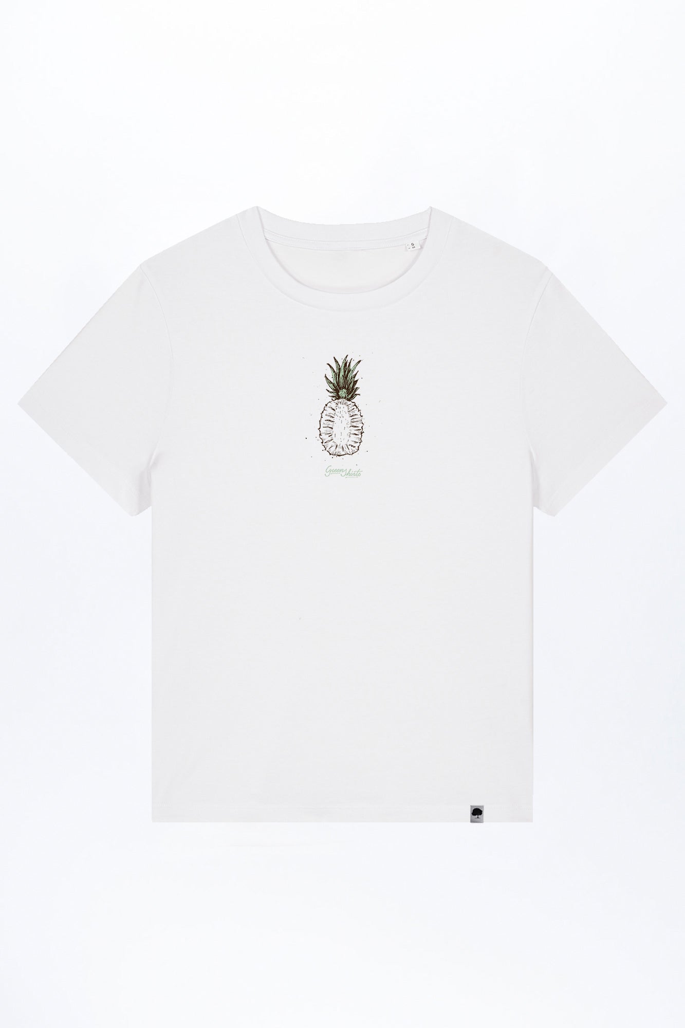 W-STTW172-Basic-T-Shirt-aus-Bio-Baumwolle-Bedrucktes-Design-CASSIMA-Pinetree-White