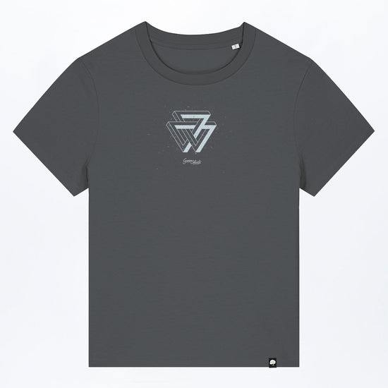 W-STTW172-Basic-T-Shirt-aus-Bio-Baumwolle-Bedrucktes-Design-CASSIMA-Triangle-Anthracite