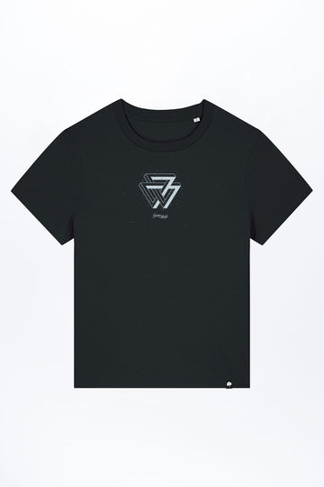 W-STTW172-Basic-T-Shirt-aus-Bio-Baumwolle-Bedrucktes-Design-CASSIMA-Triangle-Black