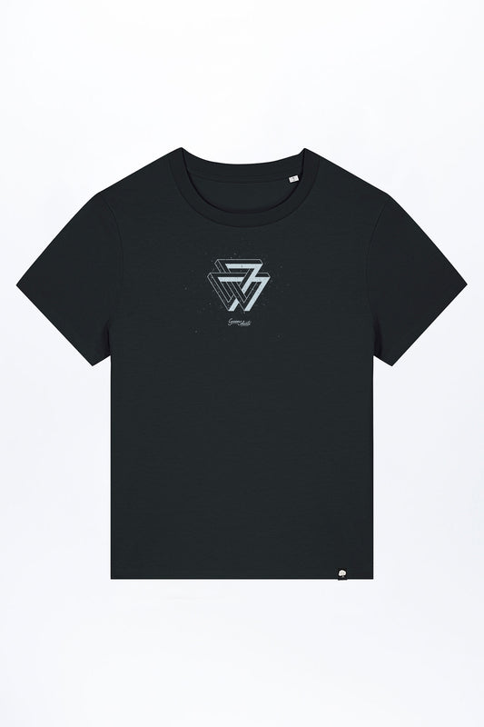 W-STTW172-Basic-T-Shirt-aus-Bio-Baumwolle-Bedrucktes-Design-CASSIMA-Triangle-Black