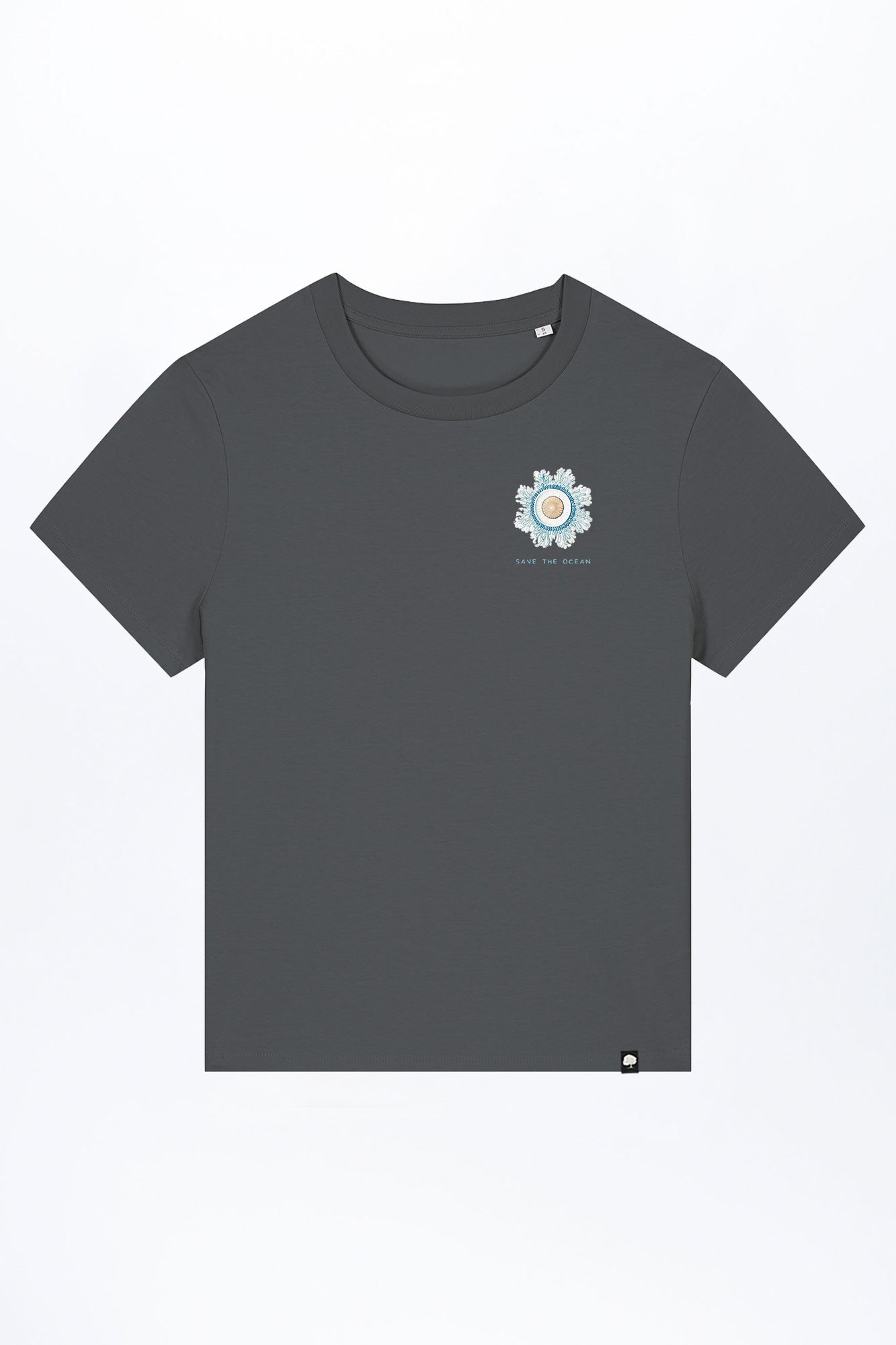 W-STTW172-Basic-T-Shirt-aus-Bio-Baumwolle-Bedrucktes-Design-Save-the-ocean-Anthracite