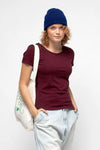 W-STTW172-Basic-T-Shirt-aus-Bio-Baumwolle-Produktionsschritte-Bio-Kleidung-CASSIMA-Burgundy-Vorne