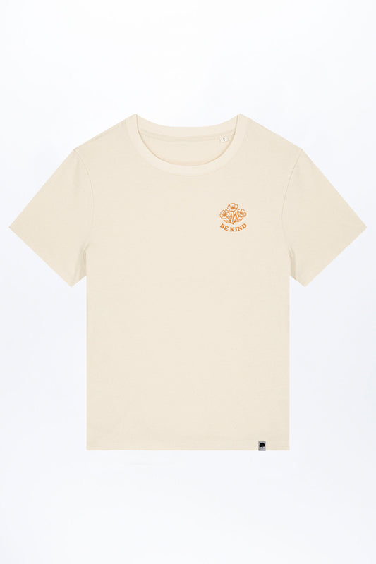Be Kind Flower T-Shirt für Frauen