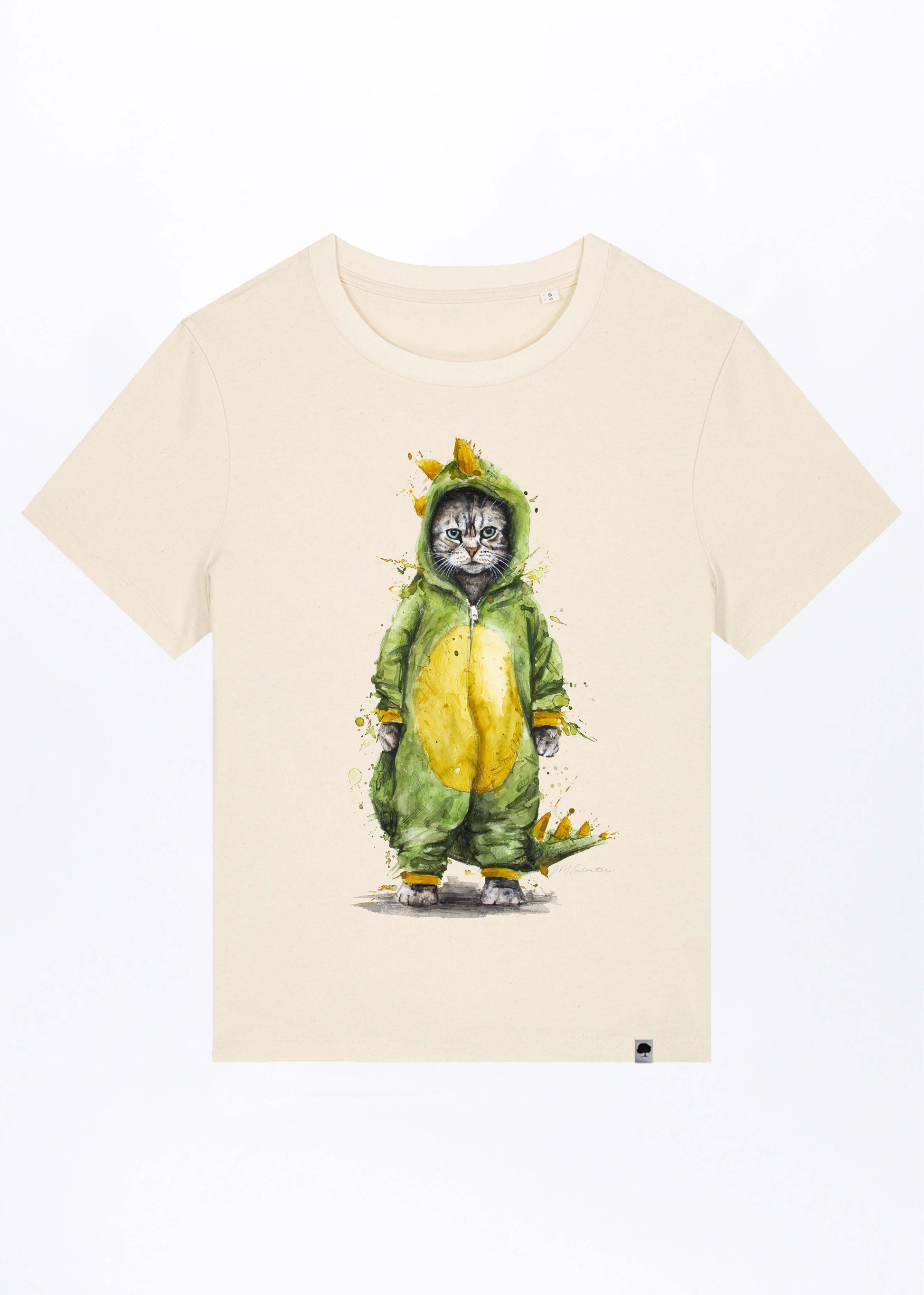 W-STTW172-Cat-Fight-Basic-T-Shirt-aus-Bio-Baumwolle-Oekomode-CASSIMA-Natural-Raw-Vorne