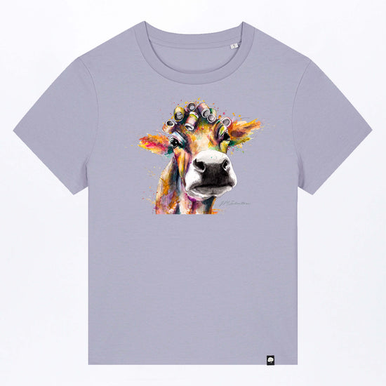 W-STTW172-Cow-Basic-T-Shirt-aus-Bio-Baumwolle-Online-Mode-Shop-CASSIMA-Lavender-Vorne
