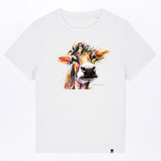 W-STTW172-Cow-Basic-T-Shirt-aus-Bio-Baumwolle-Online-Mode-Shop-CASSIMA-White-Vorne