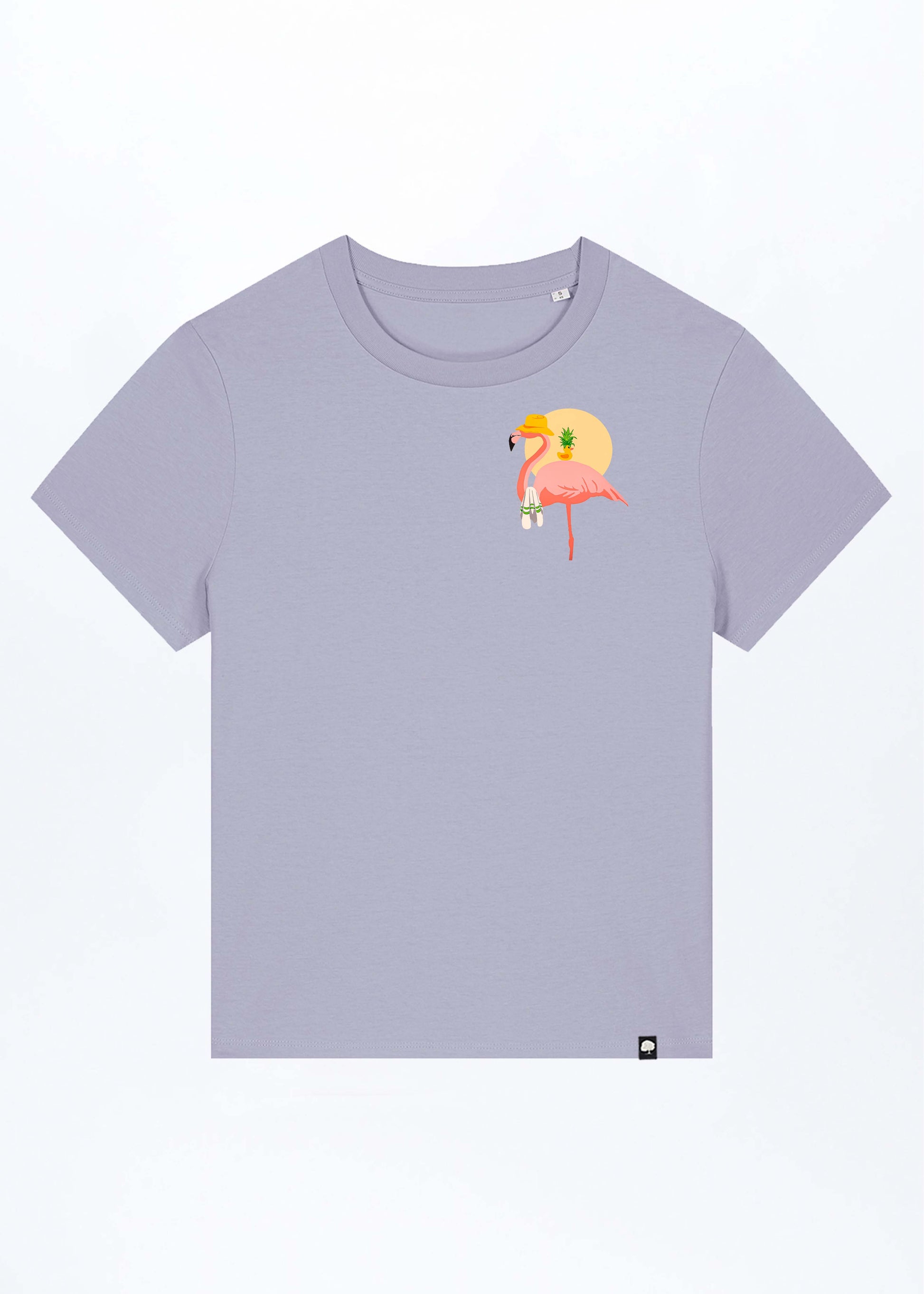 W-STTW172-Flamingo-Summer-Basic-T-Shirt-aus-Bio-Baumwolle-Bio-Fashion-CASSIMA-Lavender-Vorne