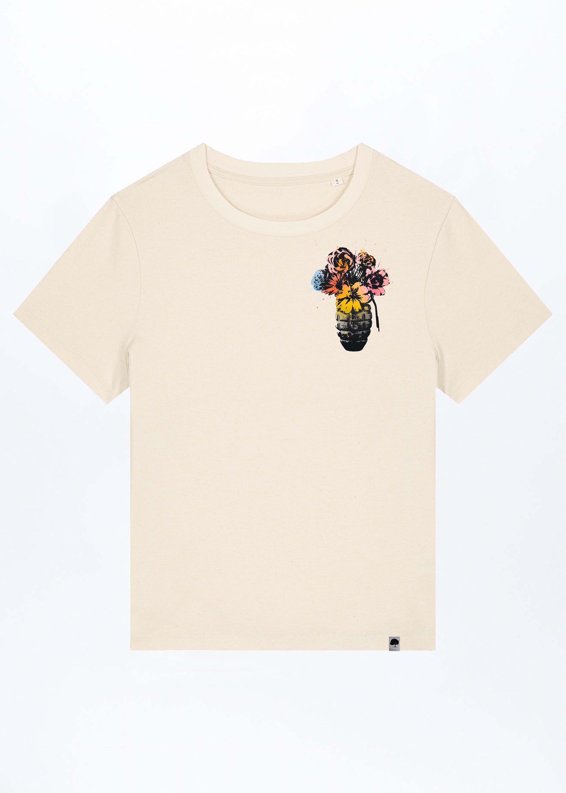 W-STTW172-Granate-Basic-T-Shirt-aus-Bio-Baumwolle-Online-Mode-Kaufen-CASSIMA-Natural-Raw-Vorne