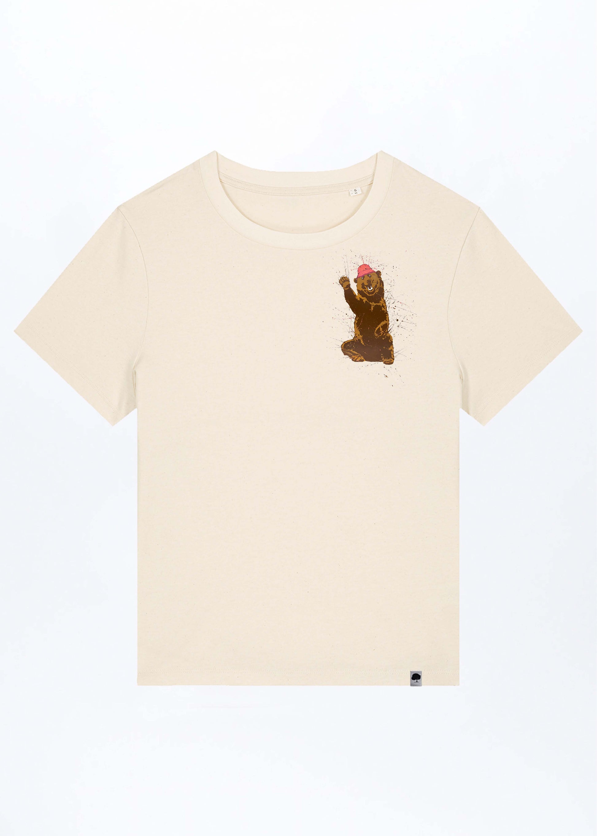 W-STTW172-Happy-Baer-Basic-T-Shirt-aus-Bio-Baumwolle-Bio-Baumwoll-Kleidung-CASSIMA-Natural-Raw-Vorne