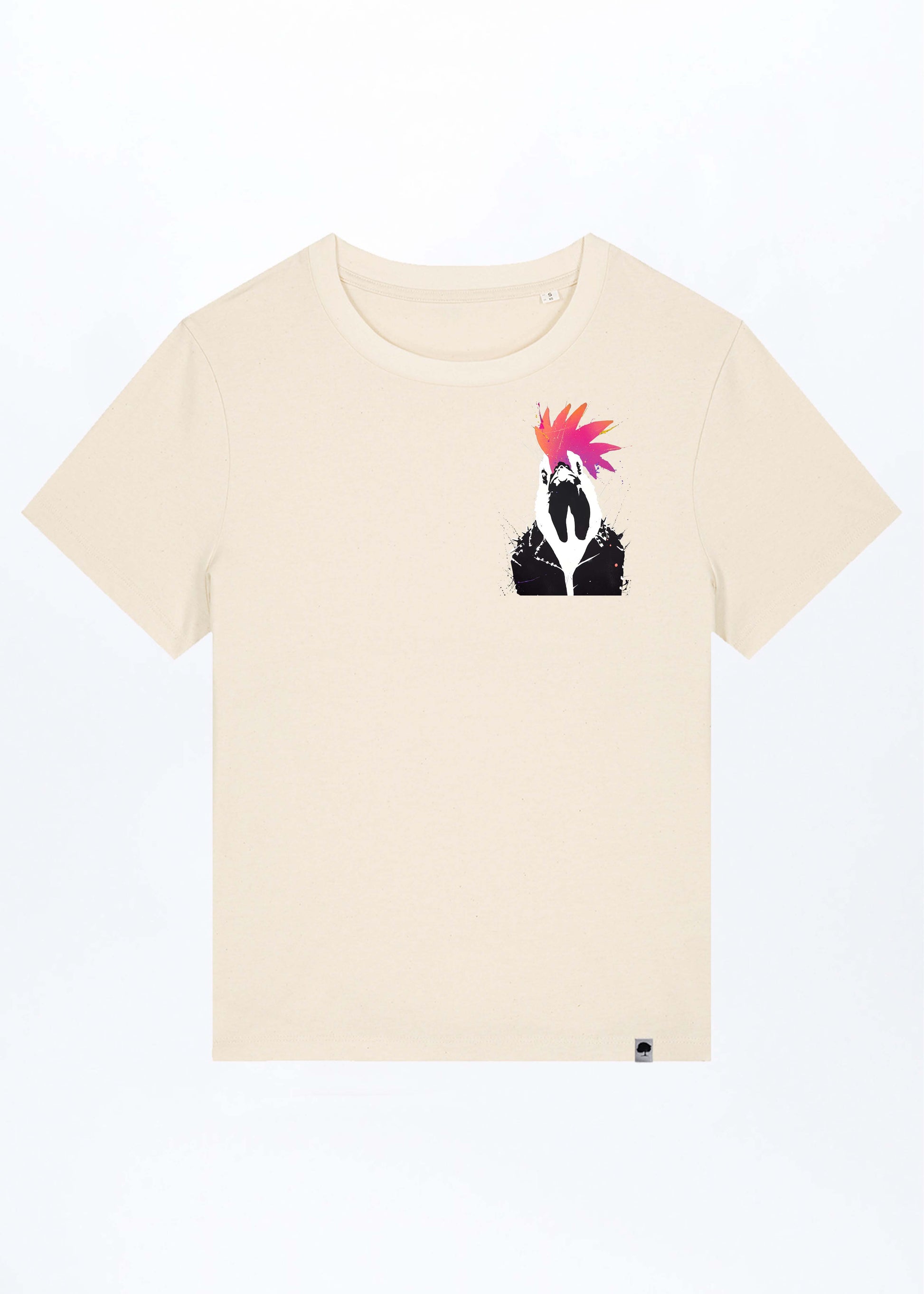 W-STTW172-Rooster-Basic-T-Shirt-aus-Bio-Baumwolle-Gruene-Mode-Online-Shop-CASSIMA-Natural-Raw-Vorne