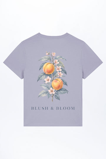 Peach Blush And Bloom Women T-Shirt für Frauen