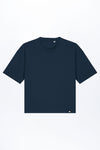 W-STTW175-Boxy-Fit-T-Shirt-aus-Bio-Baumwolle-Bio-Kleidung-BOLLIVI-French-Navy-Vorne