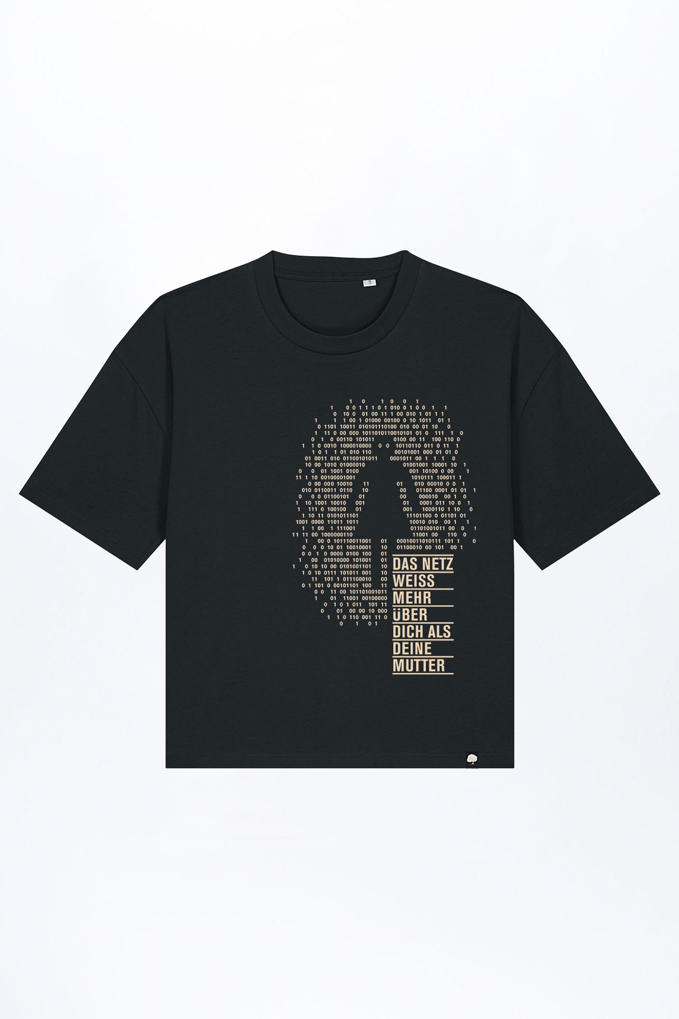 W-STTW175-Boxy-T-Shirt-aus-Bio-Baumwolle-Bedrucktes-Design-Deine-Mutter-Black