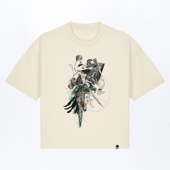 W-STTW175-Boxy-T-Shirt-aus-Bio-Baumwolle-Bedrucktes-Design-Disorder-Natural-Raw