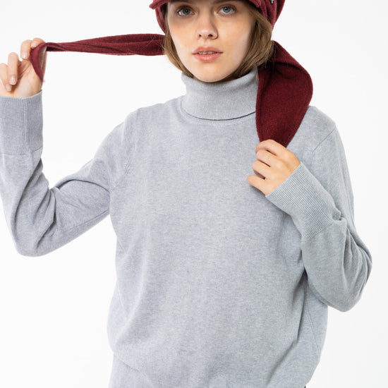 W-Strickpullover-Rollkragen-aus-Fair-Trade-Baumwolle-Grau-Vorne3
