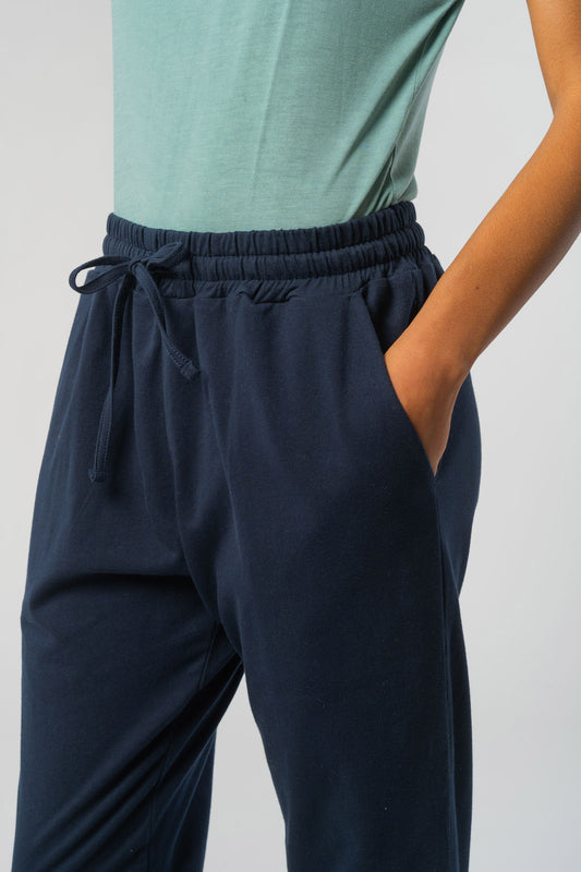 SASHA aus Bio Baumwolle in Navy, Vorderansicht