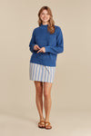 W-W356UX-CODY-Jumper-aus-Bio-Baumwolle-Natur-Mode-SUBAI-Blue-Vorne1