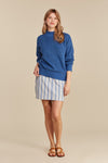 W-W356UX-CODY-Jumper-aus-Bio-Baumwolle-Natur-Mode-SUBAI-Blue-Vorne2