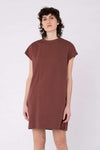 W-mw-121-500-SUNEA-T-Shirt-Kleid-aus-Bio-Baumwolle-Faire-Siegel-Kleidung-TOLSEPU-Mahogany-Vorne2