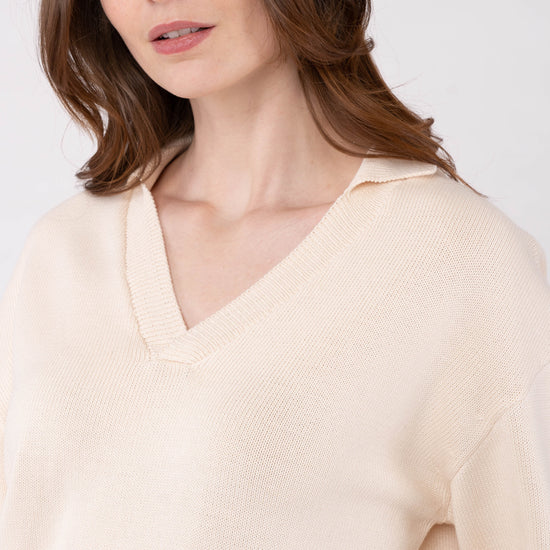 W-mw-veda-VEDA-Polo-Strickpullover-aus-Bio-Baumwolle-Fair-Trade-T-Shirt-TUGGI-Cream-Vorne3