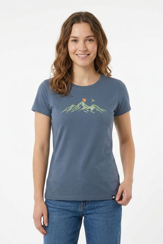 Mountain Gaze Women Frauen Bambus T-Shirt