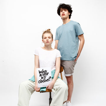 Die Produktion unserer <strong>grünen T-Shirts</strong>