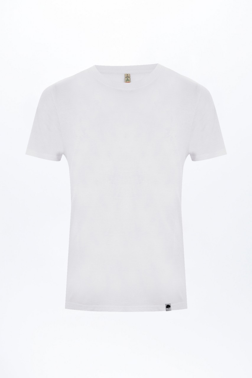Recyceltes T-Shirt aus Bio Baumwolle und PET-Flaschen