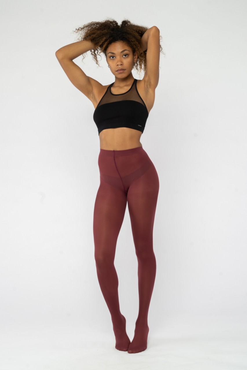 Feinstrumpfhose aus innovativem Material aus Recycled Polyester
