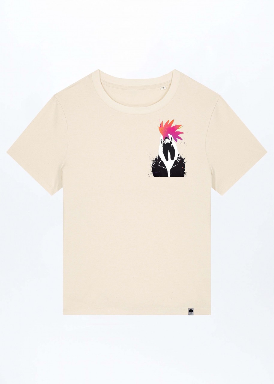 Rooster Basic T-Shirt out of Organic Cotton
