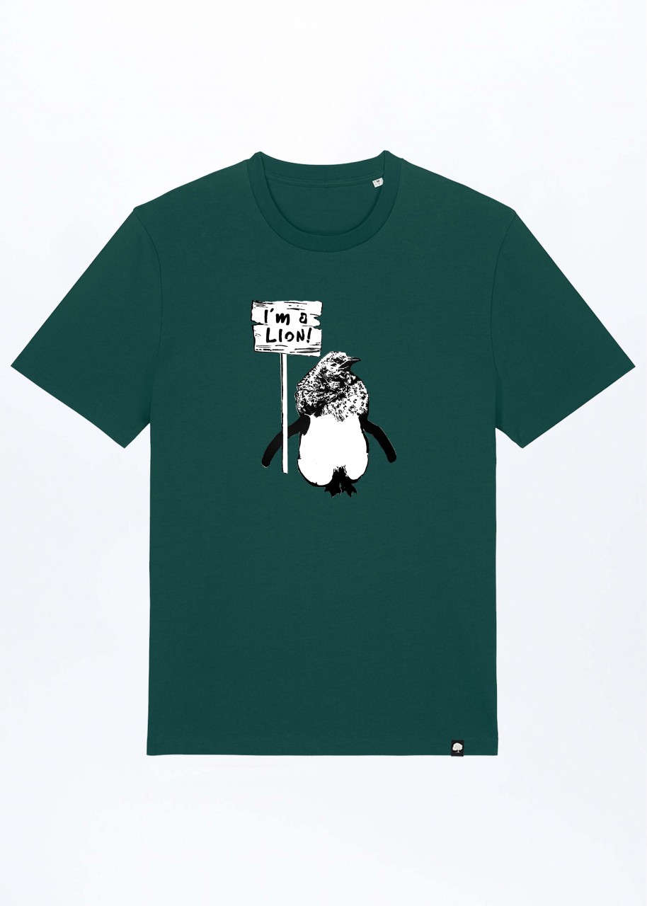 I Am A Lion Basic T-Shirt aus Bio Baumwolle