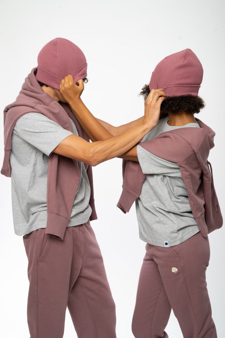 Rib Beanie aus Bio Baumwolle & recyceltem Polyester