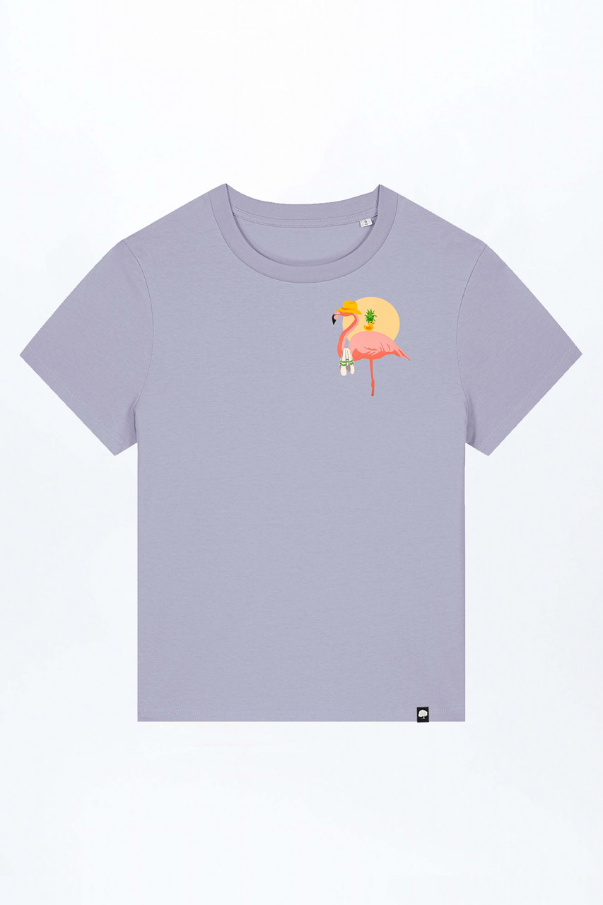 Flamingo Summer T-Shirt für Frauen