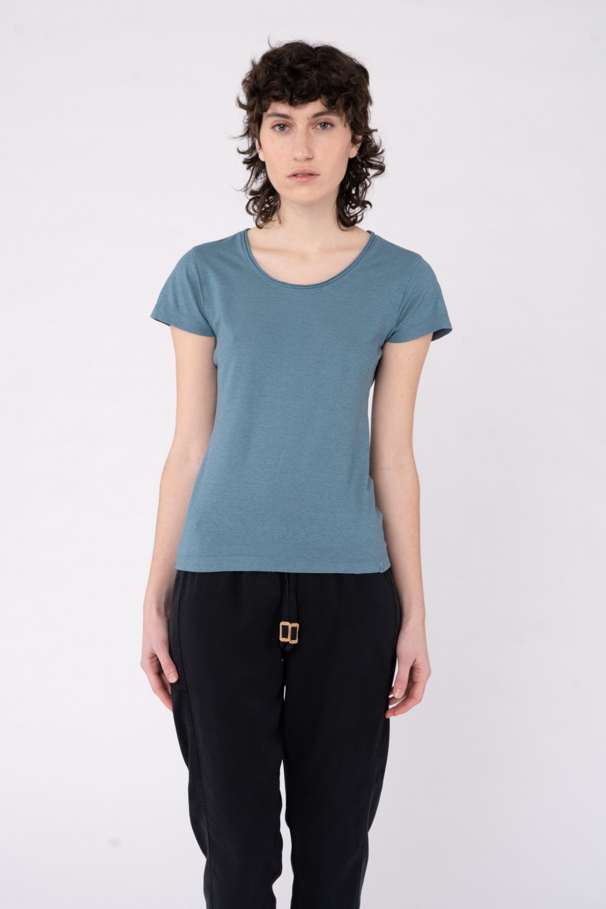 Casual T-shirt made of Hemp & Organic Cotton