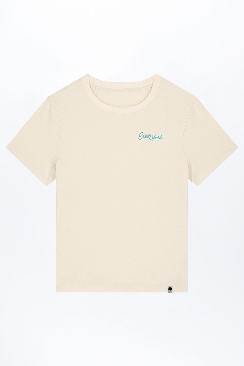 Vintage T-Shirt for Women Rolled Sleeve