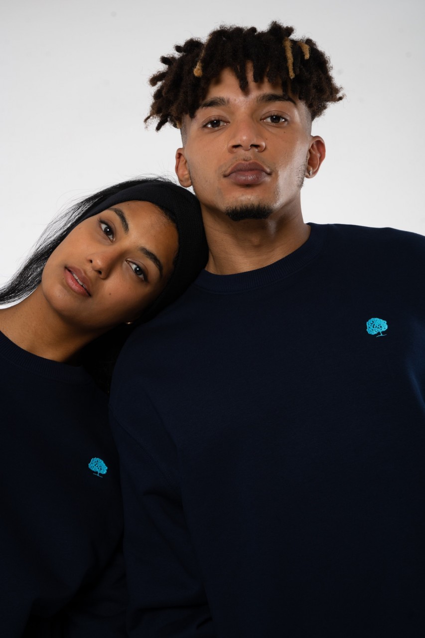 Boxy Unisex Sweatshirt aus Bio Baumwolle