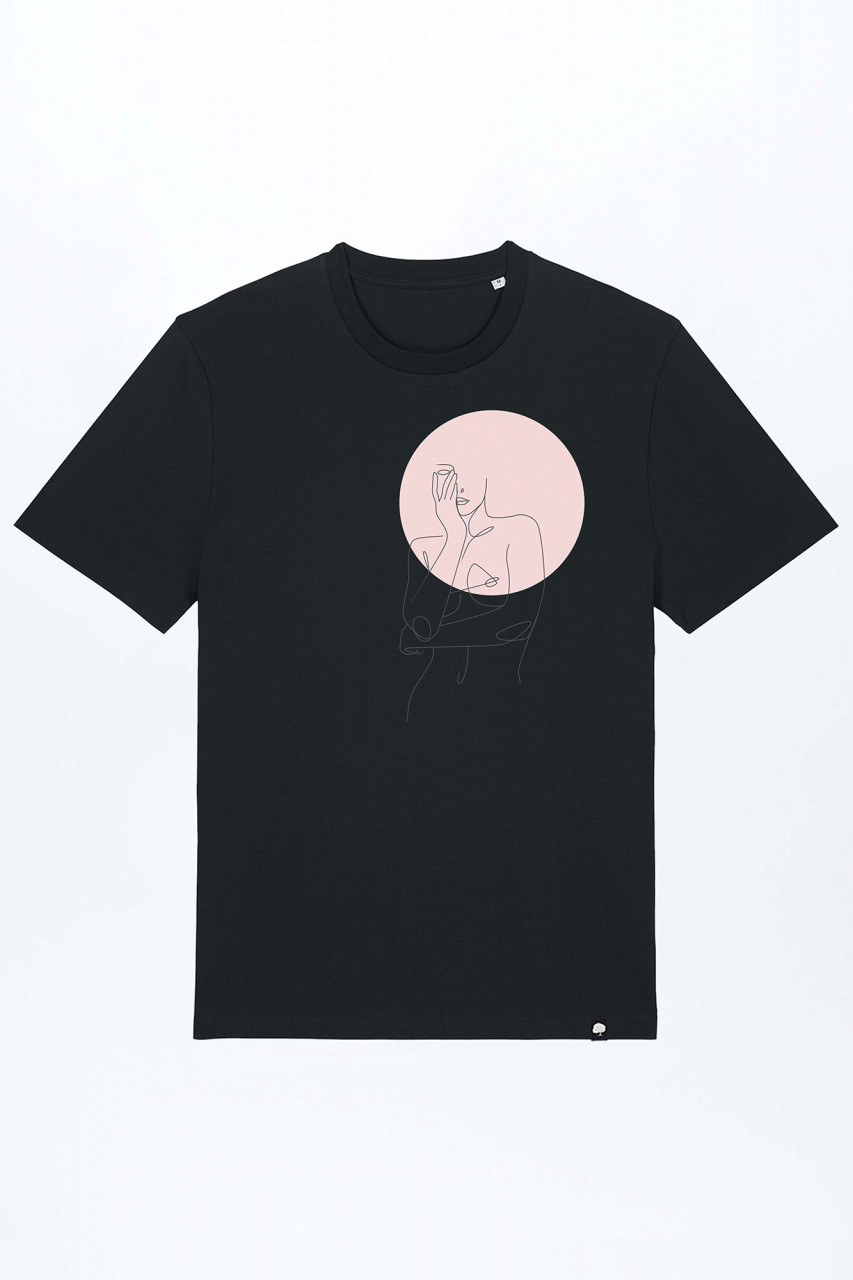 Women's Circle Basic T-Shirt out of Organic Cotton