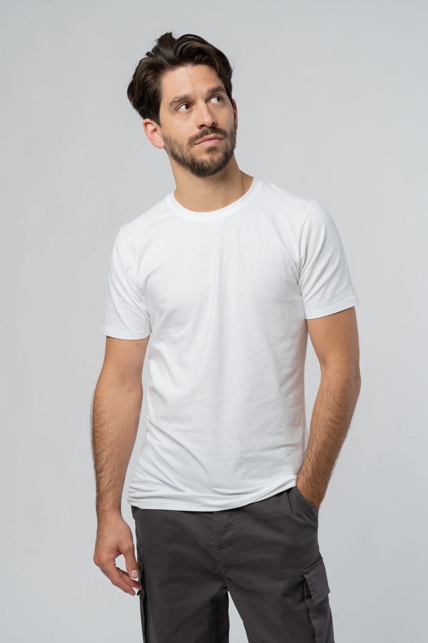 Stretch T-Shirt für Männer aus Bio Baumwolle
