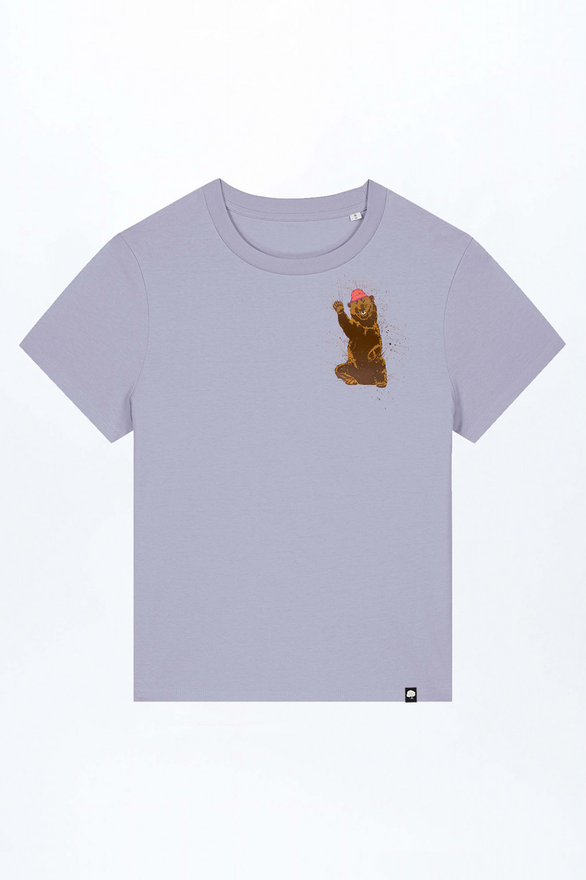 Happy Bear Basic T-Shirt out of Organic Cotton
