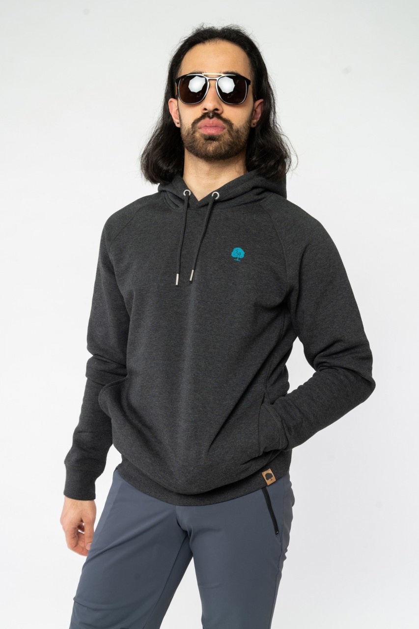 Sweatshirt Hoodie mit Seitentaschen