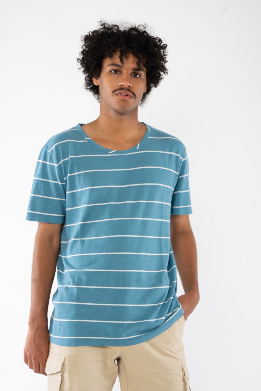 Striped T-Shirt from Hemp & Organic Cotton Men | GREEN SHIRTS