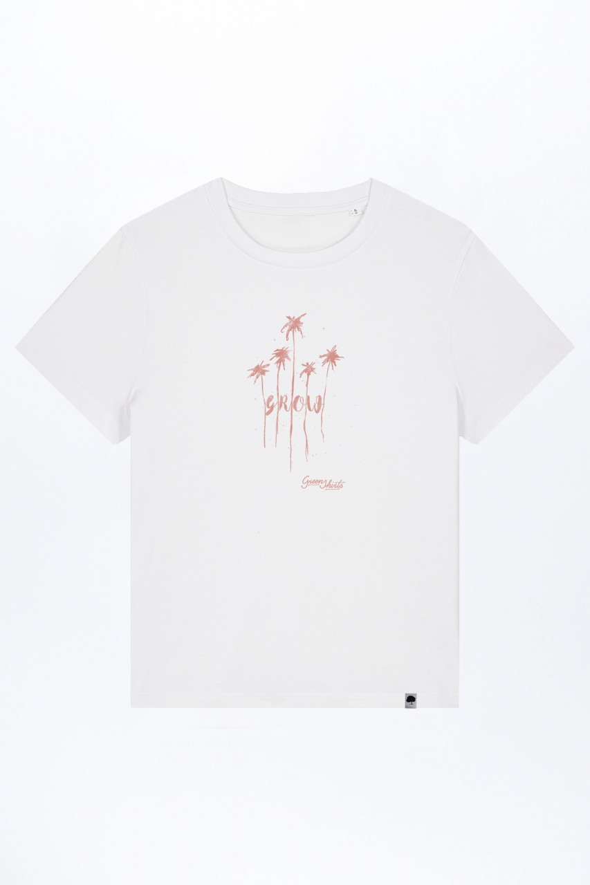 Cat Fight Basic T-Shirt out of Organic Cotton